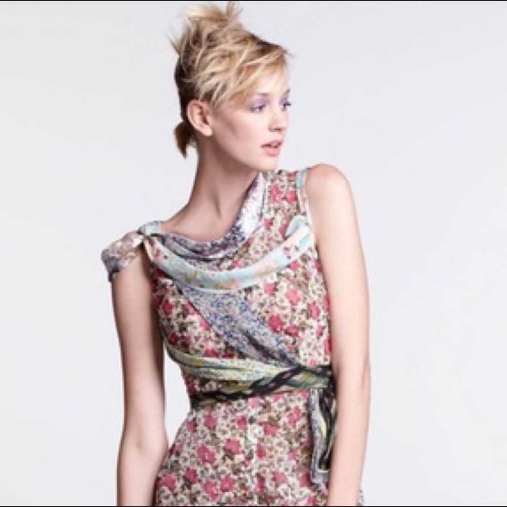 Byron Lars Beguile Wilderflora Dress Anthropologie - Picture 2 of 12